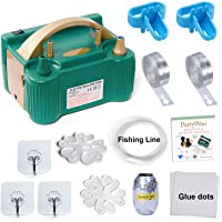 Los mejores  - PartyWoo Bomba de Globo- 220V-240V 600W Bomba de Globo Eléctrica- Inflador de Gobo Eléctrico- Inflador de Globo Portátil…